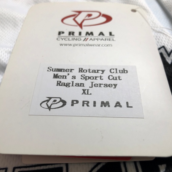 Primal Sumner Rotary Club Riders Men Jersey XL - Picture 3 of 8